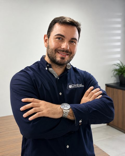 Gustavo, sócio responsável pela escrita fiscal e contabilidade da eDigital Contabilidade